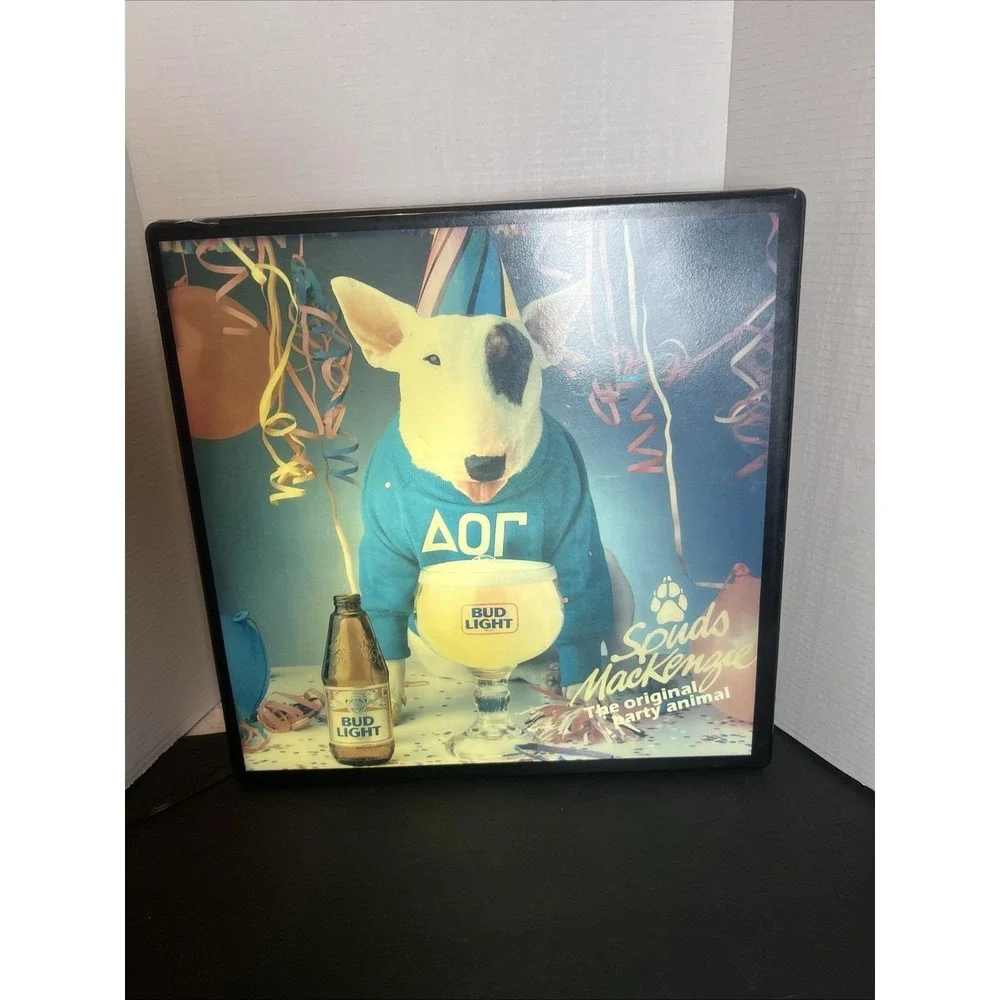 Spuds‎ Mackenzie Bar Light 1985